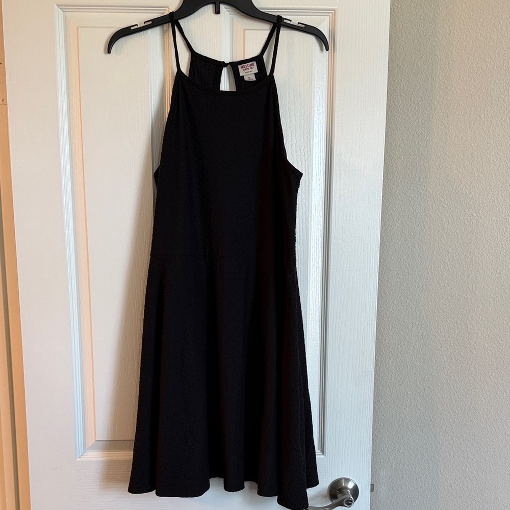 Mossimo Black Halter Dress